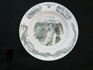 Wedgewood Vintage St.  Lawrence Seaway Decorative Collectable Plate Dish