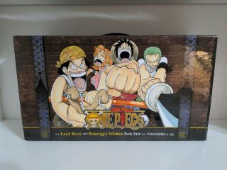 One Piece Manga Box Set 1 With And Poster