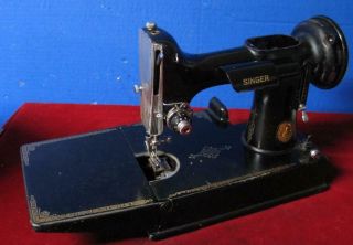 Vintage Singer Featherweight Sewing Machine Frame For Parts/restoration
