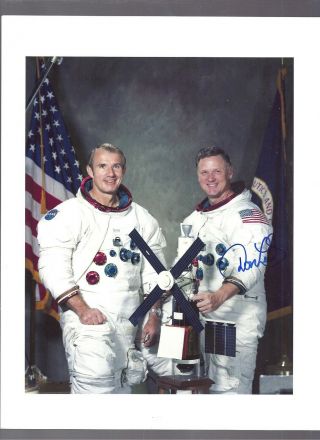 Apollo 20 Astronaut Don Lind - Autograph,  Hand Signed