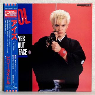 Billy Idol - Eyes Without A Face - Japan Mini - Lp Vinyl Wws - 50143 Obi Insert Nm