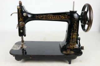 Antique Standard Treadle Sewing Machine Head Only Cleveland Ohio - Oiled &