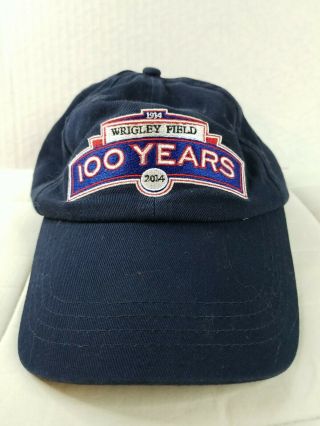 Chicago Cubs Wrigley Field 100 Years Hat Cap Thirty Fifty 55 Rare 2014