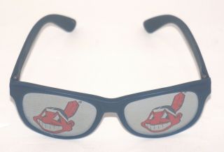Vintage Cleveland Indians Chief Wahoo Plastic Sunglasses Small Size Please Read