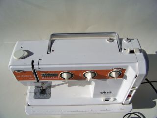 Elna Air Electronic TSP Sewing Machine - Runs/Powers on - w/ Foot Pedal,  Case 2