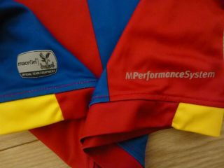 Macron 2015/16 Crystal Palace Red Blue Home Jersey (Youth Size Medium) 2