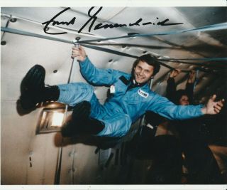 Astronaut Ernst Messerschmid German Physicist Brilliant In Space Signed 8x10