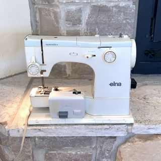 Elna Supermatic Made In Switzerland Vintage Sewing Machine,  Foot Petal