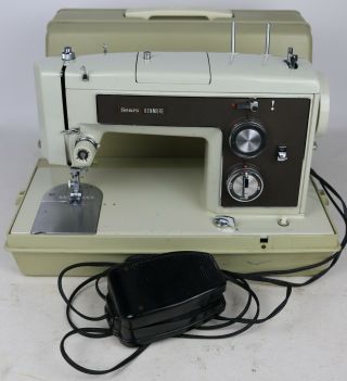 Vintage Sears Kenmore Model 158.  17560 Domestic Sewing Machine - Tested/working