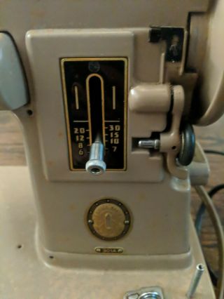 Vintage Singer 301A Sewing Machine, .  Bobbin.  No service records 3