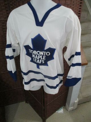 Vintage Ccm Toronto Maple Leafs Hockey Jersey Adult Small