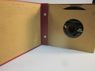 Vinyl 45rpm Records 12 In Record Holder Johnny Cash I Walk The Line
