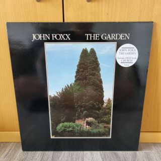John Foxx - The Garden Vinyl Record 12 " Lp With Book,  1981 Uk Virgin,  N