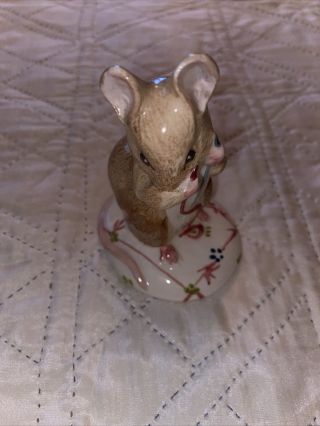 1992 Royal Albert England Beatrix Potter No More Twist F.  Warne & Co Figurine 2