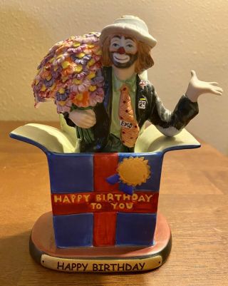 Emmett Kelly Jr “happy Birthday To You” Signed And