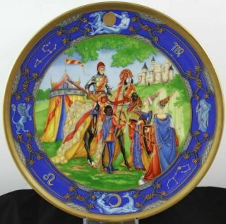 Hutschenreuther Germany The Minstrel Song Love For All Seasons Limited Ed.  Plate