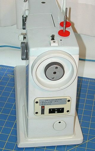 Elna SU 62C Sewing Machine w Accessories,  Serviced 4