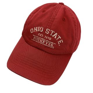 Ohio State Buckeyes Est 1870 Ball Cap Hat Fitted S Baseball