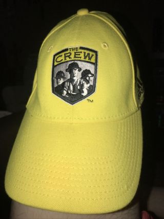 Adidas Mls Columbus Crew " The Crew " Embroidered Hat Cap Yellow One Size