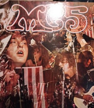 Mc5 " Kick Out The Jams " Uncensored Vinyl,  Censored Cover No Sinclair Notes
