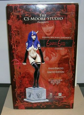 Cs Moore Studio Sinful Suzi Statue 647/1200