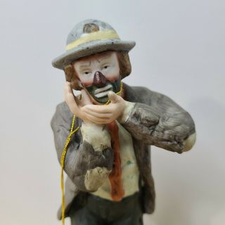 Emmett Kelly Jr.  Clown The Toothache Figurine by Flambro 8.  25 