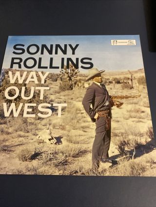 Sonny Rollins Way Out West Album Lp Contemporary Cop 006 Jazz Record Vinyl