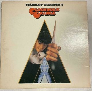 A Clockwork Orange - Movie Soundtrack Vinyl Lp - Warner Bros.  Wbc 1163