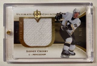 2005 - 06 Upper Deck Ultimate Game Gold Ps - Sc Sidney Crosby Rookie Card 36/75