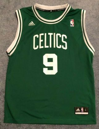 Rajon Rondo Jersey 9 Boston Celtics Nba Adidas Size Youth Large