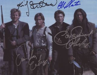Young Guns Cast Autograph Signed Pp Photo Poster