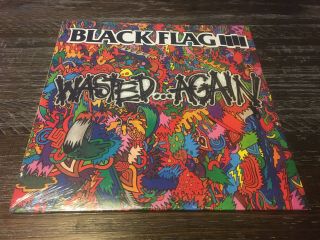 Black Flag “wasted.  Again” Lp (vinyl,  Sst)