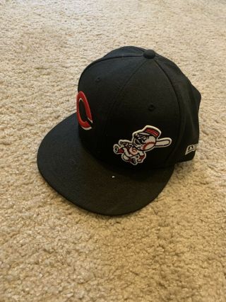 Era 9fifty Basic Snapback Hat Cap Mlb Cincinnati Reds Black Logo Men