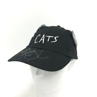 Cats The Musical Hat Cap Black Signed By David Ashley Actor Adjustable 201019