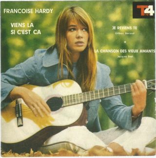 Francoise Hardy - Viens La Si.  - Rare 60s Iranian Ps Ep