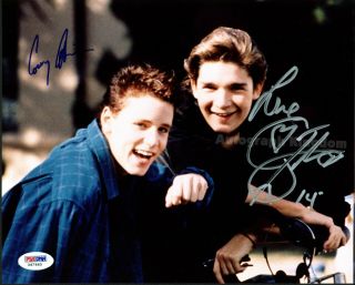 Corey Feldman & Corey Haim The Lost Boys 8 X 10 " Autographed Photo (rp 1)