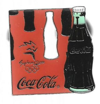 2000 Coca Cola Sydney Olympic Pin Bottle Coke