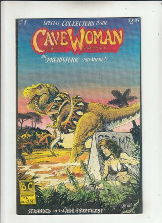 Cavewoman 1 (basement Comics 1993) 1st Cavewoman Budd Root Vf -