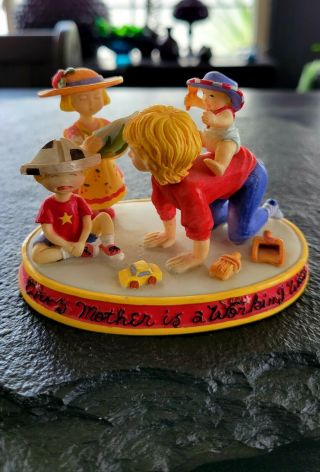 Mary Engelbreit Vintage 1999 Every Mother Is A Woman Figurine Enesco