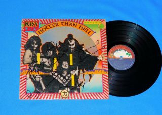 Kiss - Hotter Than Hell - - - - 1974 Casablanca Records Vinyl
