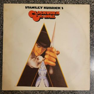 A Clockwork Orange - Movie Soundtrack Vinyl Lp - Warner Bros.  Wbc 1163
