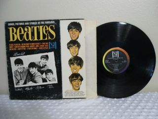 Songs Pictures And Stories Of The Fabulous Beatles Lp 1st Press 1964