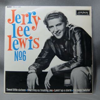 Jerry Lee Lewis - No.  6 London Mono Re - S 1351 Uk Ep