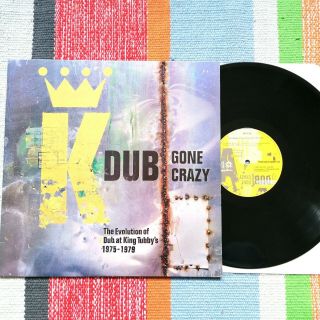 King Tubby And Friends – Dub Gone Crazy - Reggae Dub Lp - Blood & Fire Uk