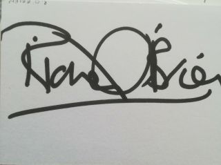 Autograph Of Richard O 