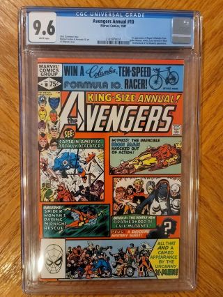 Avengers Annual 10 (1981) Cgc 9.  6 - 1st Rogue And Madelyn Pryor