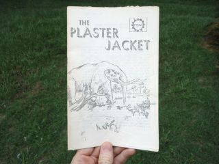 1973 Plaster Jacket Florida State Museum Publication Fossils Paleontology Book @