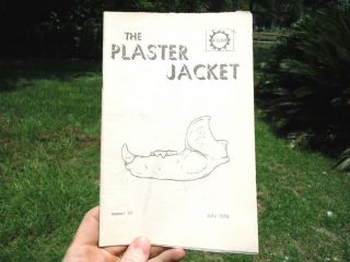 1978 Plaster Jacket Florida State Museum Publication Fossils Paleontology Book @