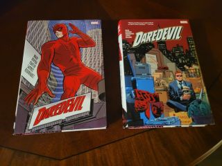 Daredevil Omnibus Hc 1 & 2 By Mark Waid Set - Oop