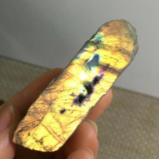 Top Best Labradorite Crystal Stone Natural Rough Mineral Specimen Healing 44g
